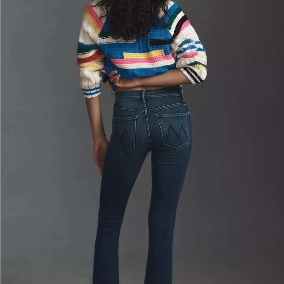 NWOT Mother denim, insider crop fray style in color “sake to me.” Size 26. - Picture 2 of 8